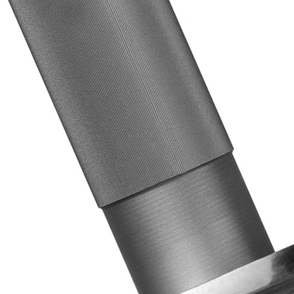 Elephas Plus 12 Inch Black Honing Rod, Sharpening Steel for Kitchen Knives Craftsman Selection Series Handle Design Knife Sharpener