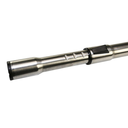 Telescopic Wand Extension Tube Compatible With Miele Canister Vacuum Cleaners Chrome