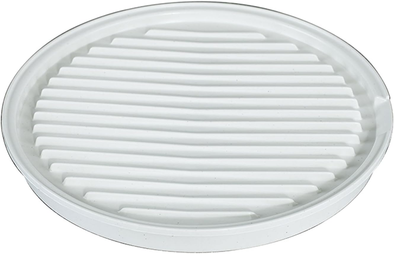 Microwave 2-Sided Round Bacon and Meat Grill