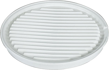 Microwave 2-Sided Round Bacon and Meat Grill
