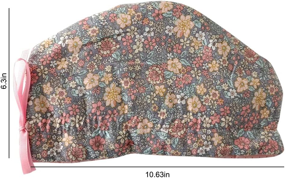 Cotton Tea Cozy, Vintage Garden Style Teapot Cover, Dust Proof Insulated Kettle Quilt for Home Kitchen