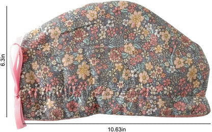 Cotton Tea Cozy, Vintage Garden Style Teapot Cover, Dust Proof Insulated Kettle Quilt for Home Kitchen