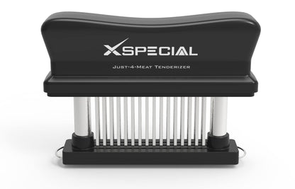XSpecial Meat Tenderizer Tool 48 Blades Stainless Steel - Kitchen Cooking Gadgets Tools with Ultra Sharp Needle That Makes Steak & Chicken Tender - No More Hammer, Meat Pounder Or Mallet