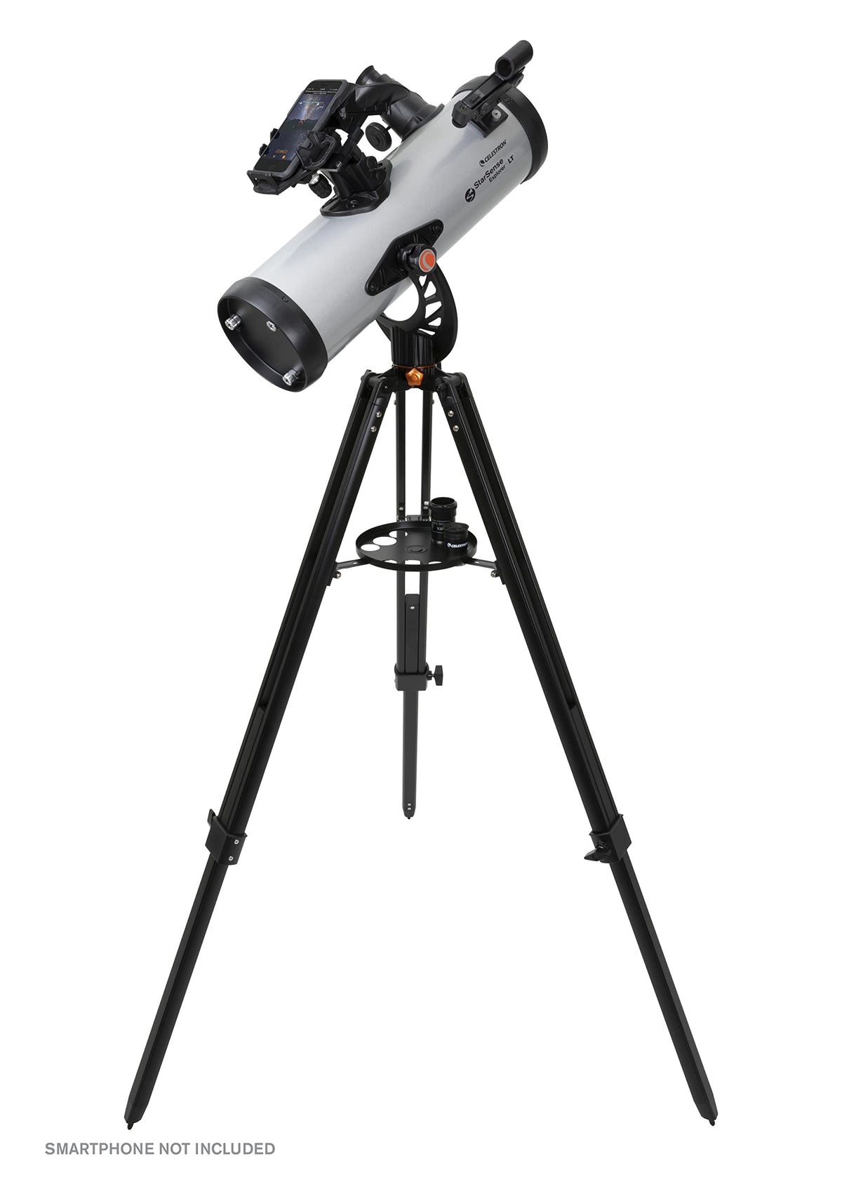 Celestron StarSense Explorer LT 114AZ App-Enabled Telescope – 114mm Newtonian Reflector with Smartphone Dock & StarSense App – iPhone & Android Compatible – Easy-to-Use for Beginners