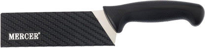Mercer Culinary Felt Lined Knife Guard, 8" x 2", Black for Knife Protection