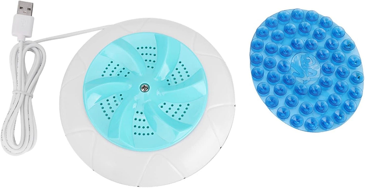 doder Mini Ultrasound Turbo Washing Machine - Small Washer for Home Travel (Green)