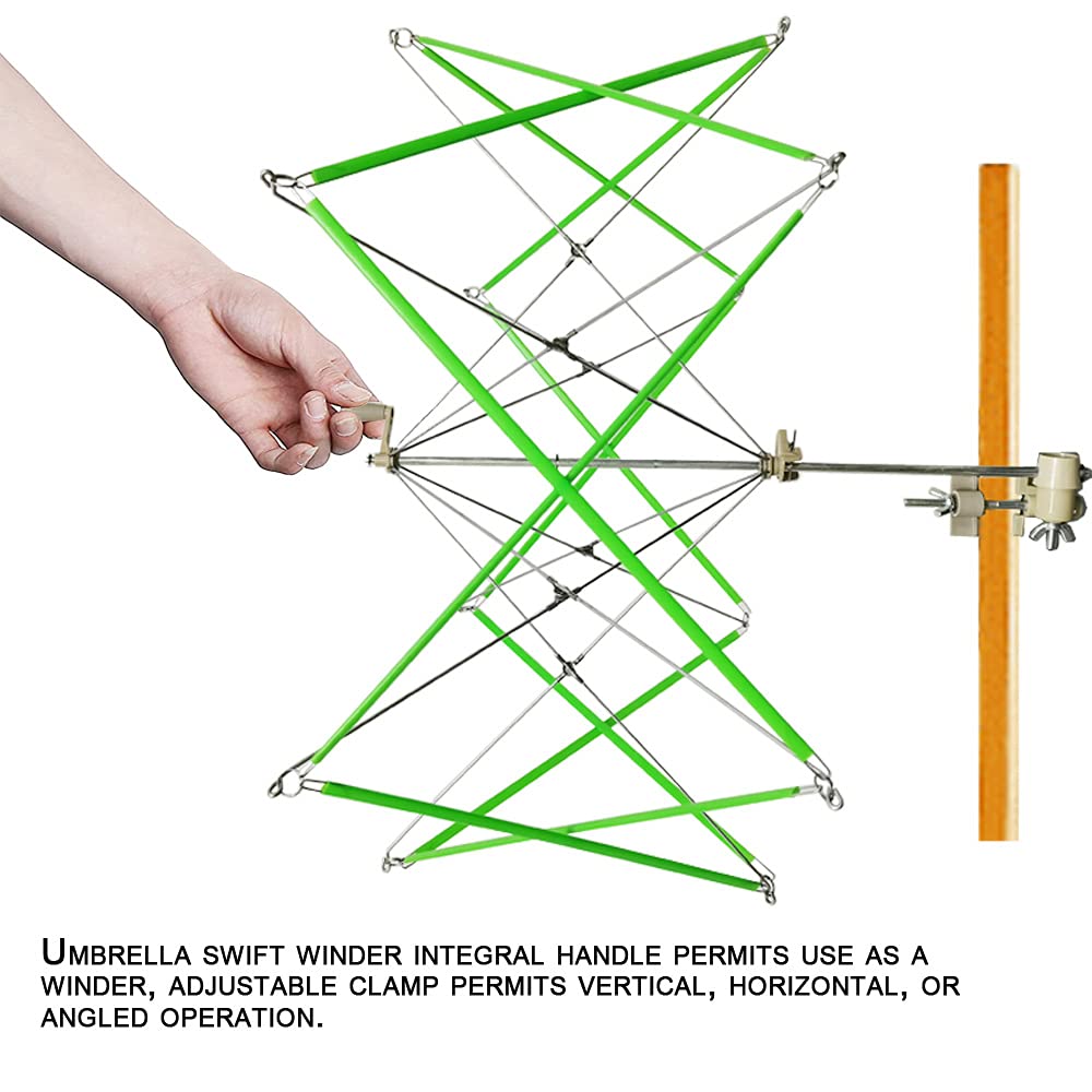 Yarn Swift Yarn Ball Winder Umbrella Knitting Holder for Skeins