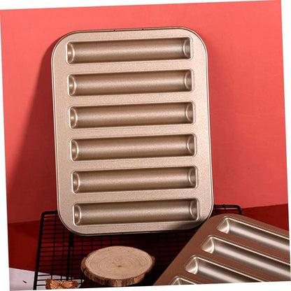 Homoyoyo Biscuit Mold Cake Molds - Cookie Molds for Chocolate Candy, Pastry Baking, and Mini Loaf Cakes