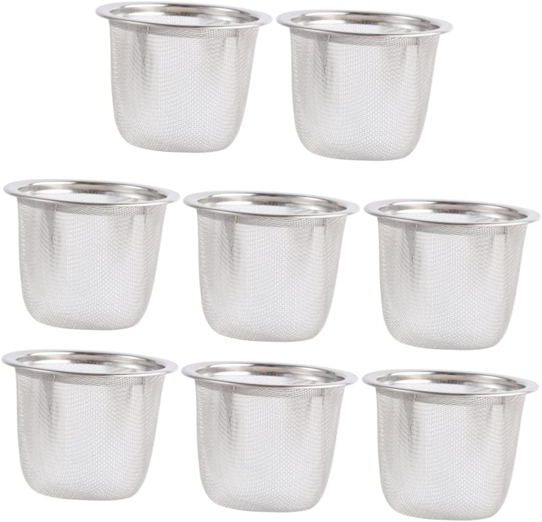 8pcs Mini Kettle Cooking Infuser, Tea Diffuser Filters for Tea and Coffee Machine Accessories
