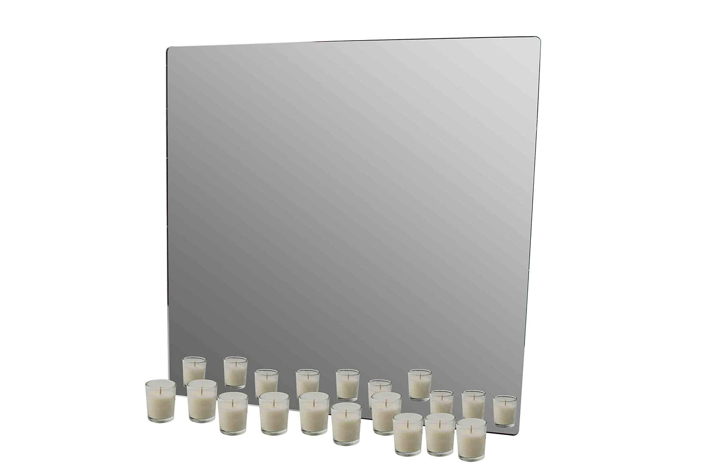 Marketing Holders Acrylic Mirror Sheet 24" x 24" Square Wall Plaque or DIY Pack of 6 Camper Workout Center Farm Dance Studio Safer Than Glass Light Weight Plastic