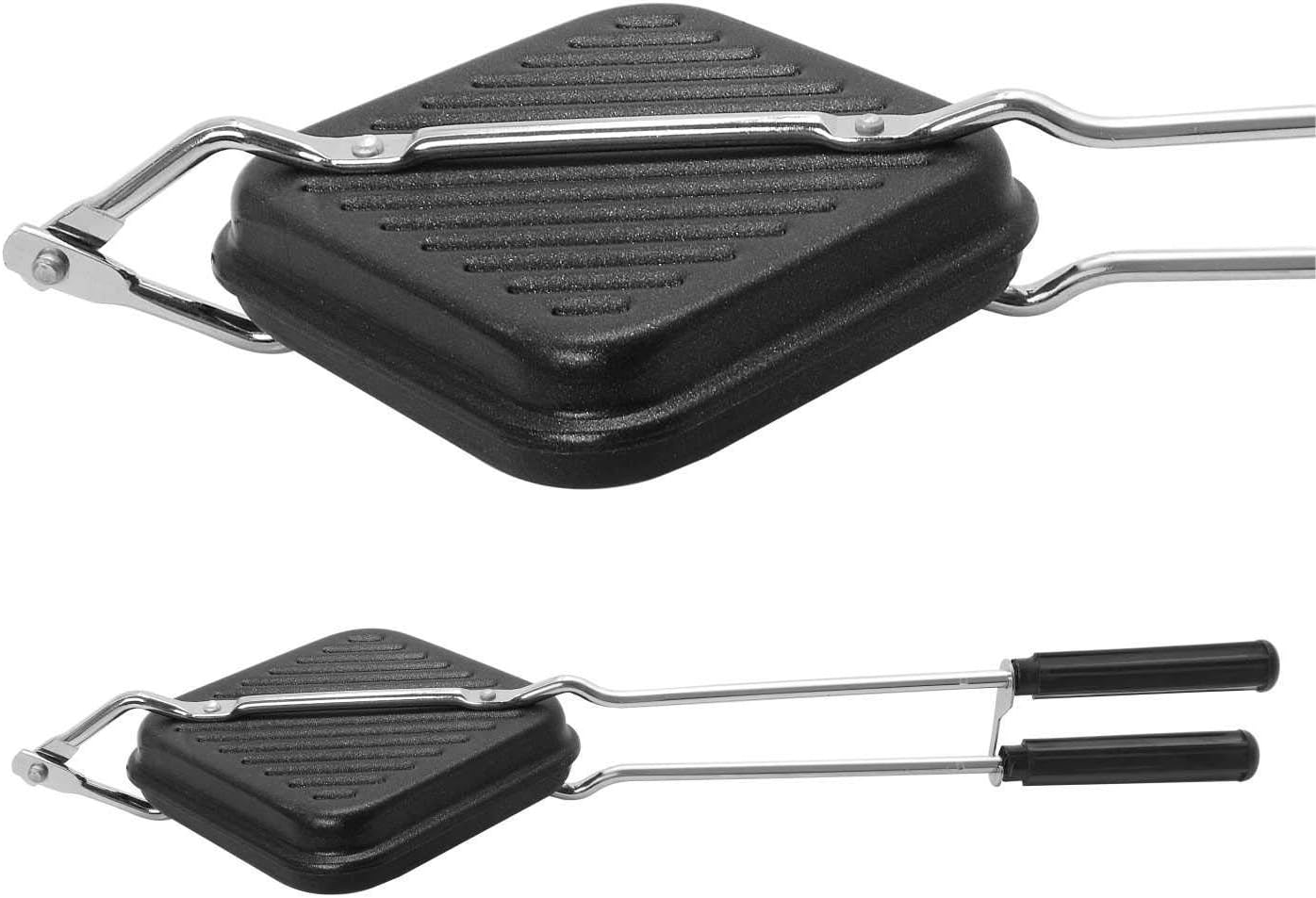 Grill Toaster Sandwich Maker, Double Sided Pan, Nonstick Sandwich Maker, Gas Sandwich Toaster