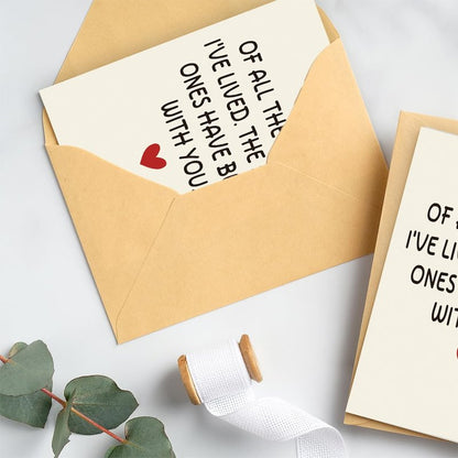 WowBefun Anniversary Card | Happy Anniversary Card & Gifts for Women, Men, Wife, Husband, Him, and Her | Valentine Day Gifts, Card, or Decorations | Wedding