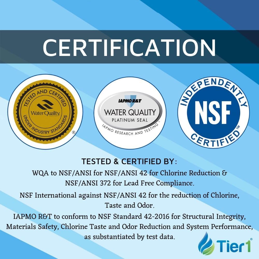 Tier1 RPWF Refrigerator Water Filter | Replacement for GE RPWF (NOT RPWFE)
