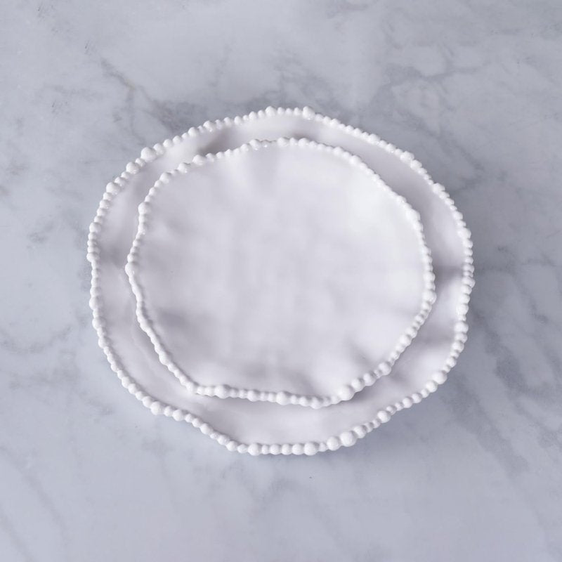 Beatriz Ball VIDA Alegria 9" Salad Plate Set of 4 (White)