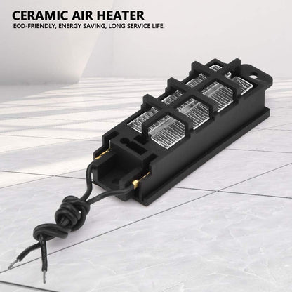 Walfront Heater PTC Ceramic 50W, 12V Conductive Type Electric Heating