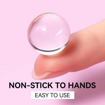 Makartt Clear Gel Builder Kit: Self-Levelling, Long Lasting Extension Hard Gels for Strengthener, Broken Nails Repair Gel Kit with Paper Forms, Dual forms, Nail File and Dual-End Brush 1.06 oz