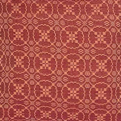 Marshfield Jacquard Woven Pillow Sham, Barn Red by Raghu