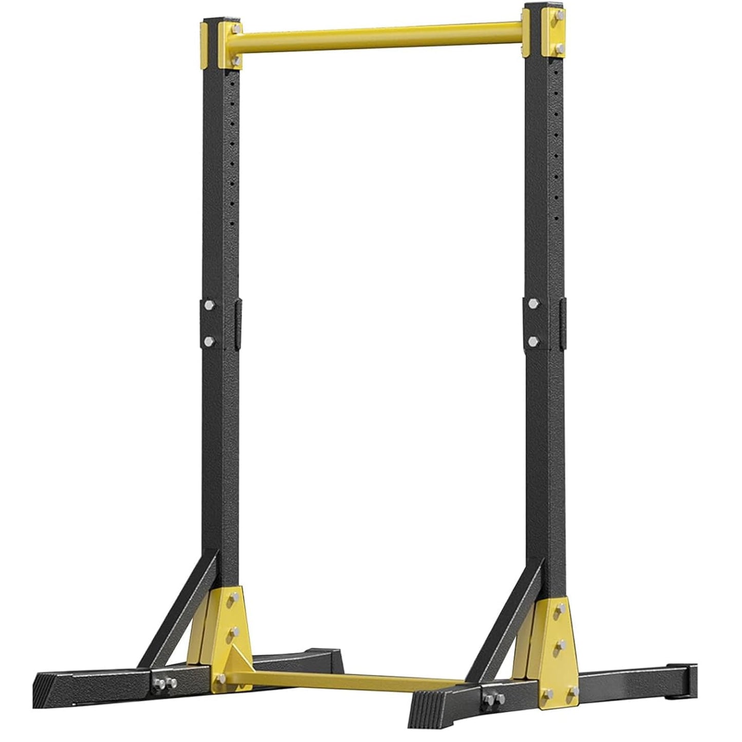 Heavy Duty Free Standing Pull Up Bar 11 Level Height Adjustable Dip Station for Home Gym Multi Function Strength Training Fitness Workout Station