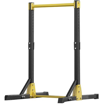 Heavy Duty Free Standing Pull Up Bar 11 Level Height Adjustable Dip Station for Home Gym Multi Function Strength Training Fitness Workout Station