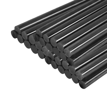 PKOLSFE 32PCS Dent Repair Glue Sticks, 0.43" Dia×8" Long Hot Melt PDR Glue Sticks, Strong Viscosity Dents Remover Paintless Dent Repair Tool for Car Body Repair Gluing Project (Black)