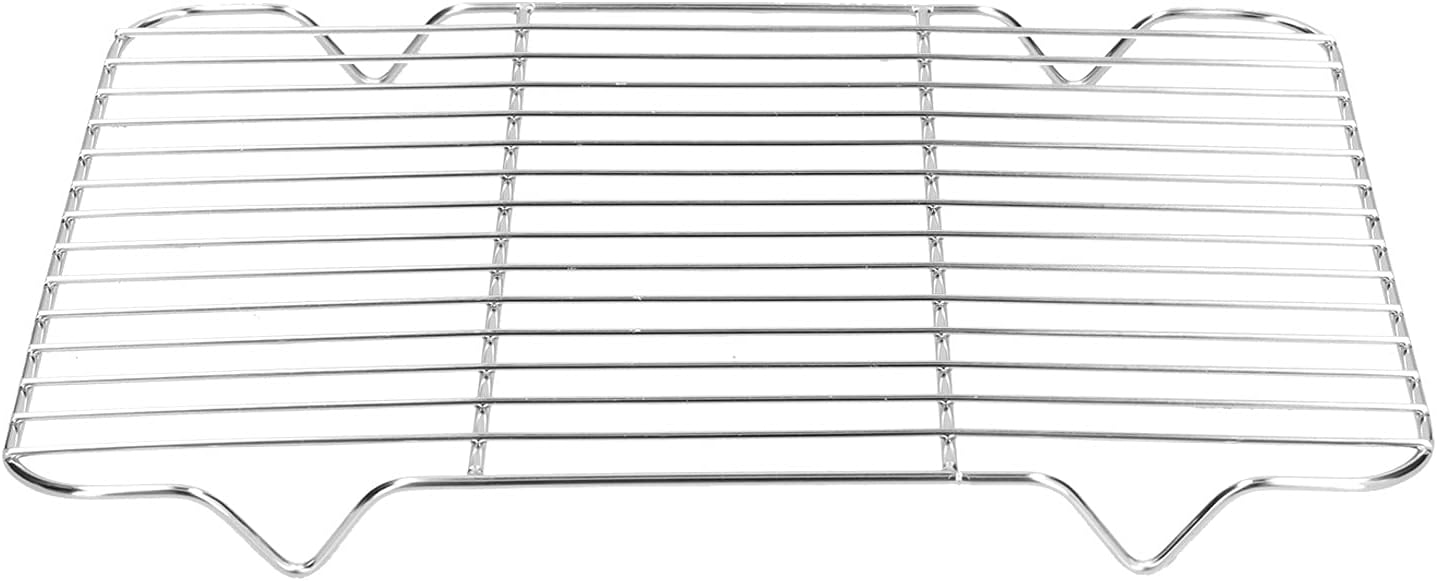 Roasting Pan with Racks, Stainless Steel Broiler Pan and Grill Rectangular Roaster for Cooking
