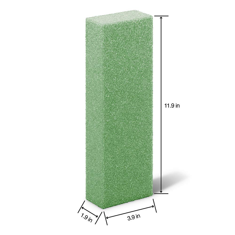 FloraCraft FloraFōM Block 1.9 Inch x 3.9 Inch x 11.9 Inch Green