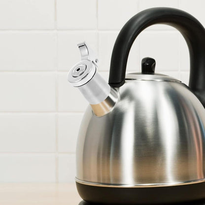 Luxshiny Tea Kettle Whistle Replacement, Stainless Steel Teapot Whistle, Water Boiling Kettle Nozzle for Kitchen