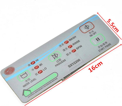 Universal Washer Control Panel Replacement for Automatic Washing Machine Electronic Control Board Repair Part