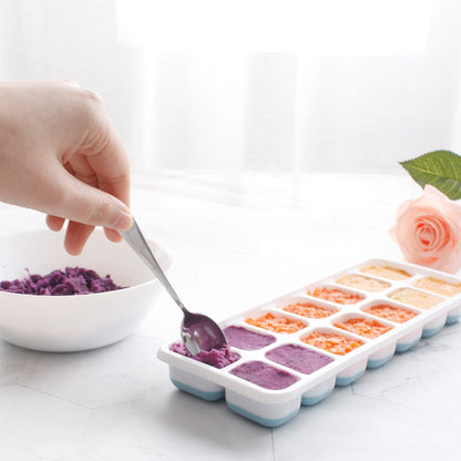 Ice Cube Tray 6 Packs, Silicone ice Cube Tray With Lid, Ice Cube Trays For Freezer, Easy-Release Food-Grade PP & Organic Silicone, Portable & Separable, Dishwasher Safe, Effortless Cleaning & Usage