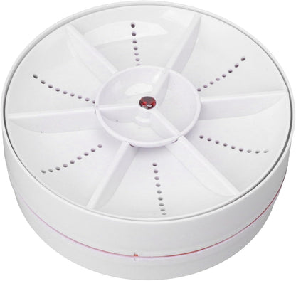 TOPINCN Portable USB Dishwasher: Mini Dish Washing Machine for Household Kitchen, Quickly Removes Dishware, Red