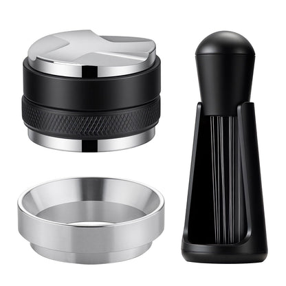 Choxila Espresso Tools Kit – 51mm 2-in-1 Distributor & Tamper, WDT Tool with Needles, Magnetic Dosing Funnel, Espresso Tamper, Espresso Machine Accessories
