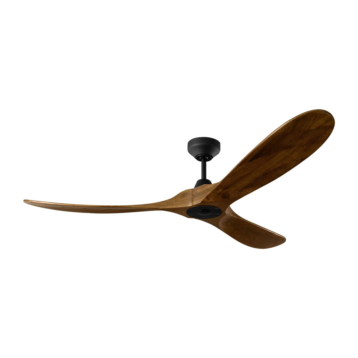 Generation Lighting Maverick Smart Fan (Black with Dark Walnut Blades, 60-Inch)