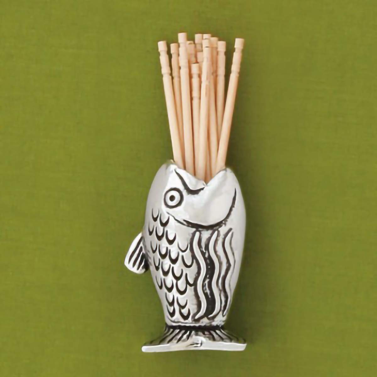 Basic Spirit Décor Toothpick Holder - Fish - Toothpick Storage Gift, Unique Home Design Decoration For Home Kitchen Restourant