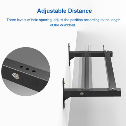 CVGfko Adjustable Dumbbell Display Rack Only, Black Weight Storage Organizer Holder, Commercial Retail Store Fitness Room Studio Use