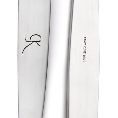 BNAZIND 3-PCS Kunz Spoon | 9 Inch 18/10 Stainless Steel Serving Spoons Set Include Serving Spoon, Slotted and Perforated Spoons (Medium 9 Inch, 3 Pack All Kunz)