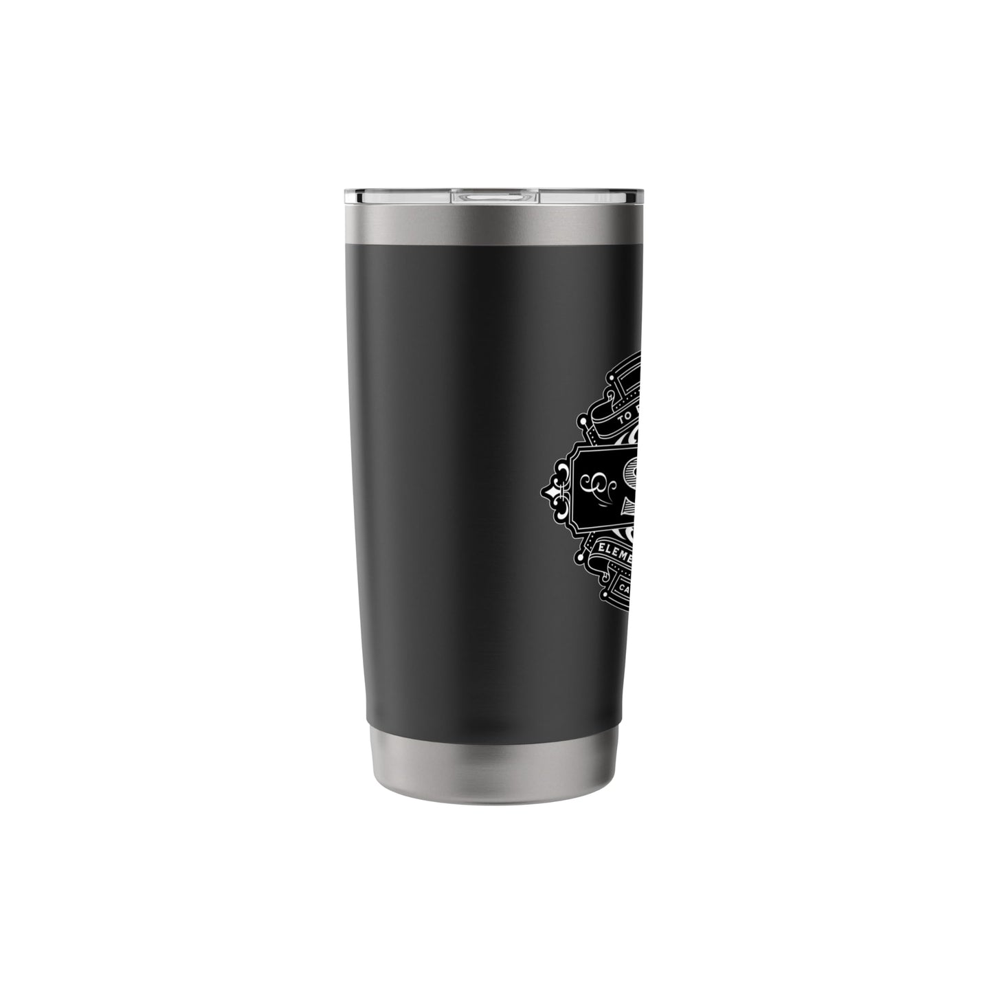 Anti-Racist Ska Punk 2-Tone Chess Checked OI Rude Boy Stainless Steel Insulated Tumbler