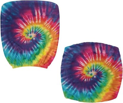 Office Chair Cover with Elastic Band, Removable Slipcover for Universal Desk Chair, High Elastic Fabric Tie Dye Print