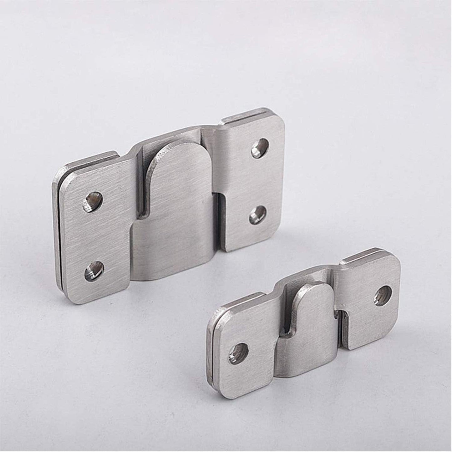 LIKERAINY Heavy Duty Large Metal Flush Mount Brackets - Sectional Interlocking Connector for Furniture, 20 Pairs
