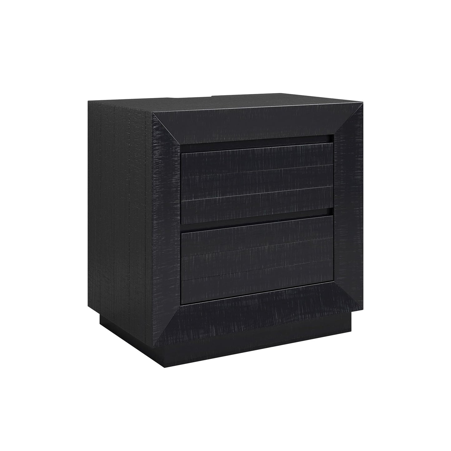 Signature Design by Ashley Londer Casual Nightstand with USB Ports, Black