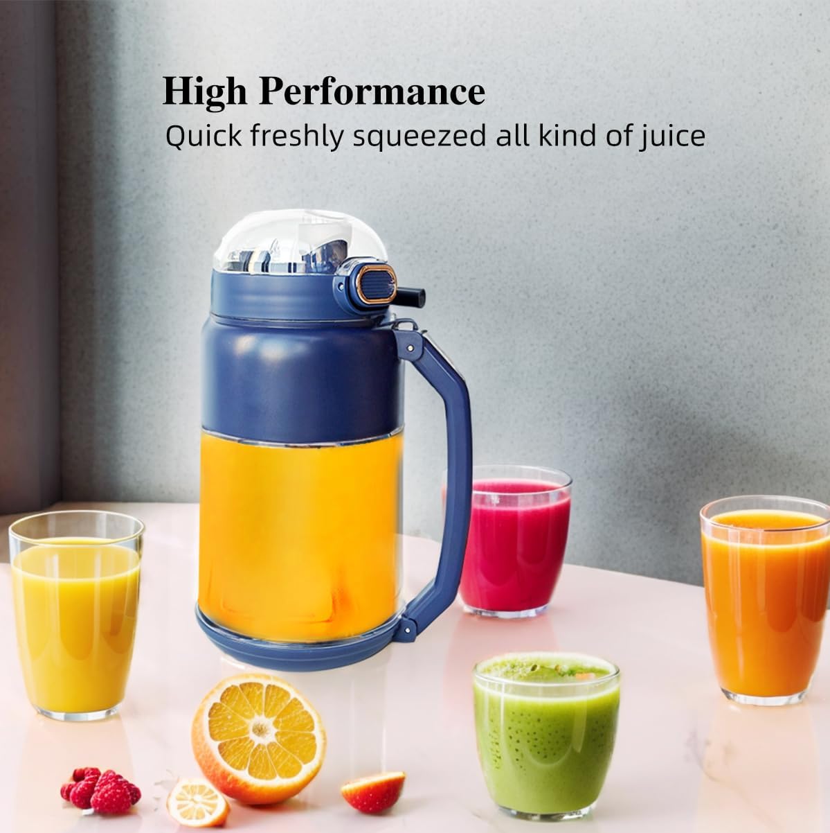 Personal Size Portable Blender for Shakes and Smoothies with 8 Ultra Sharp Blades, 12 Oz USB Rechargeable for