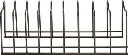 Pot Lid Holder Organizer, Kitchen Countertop Storage Rack for Bakeware, Pots & Pans, Stainless Steel