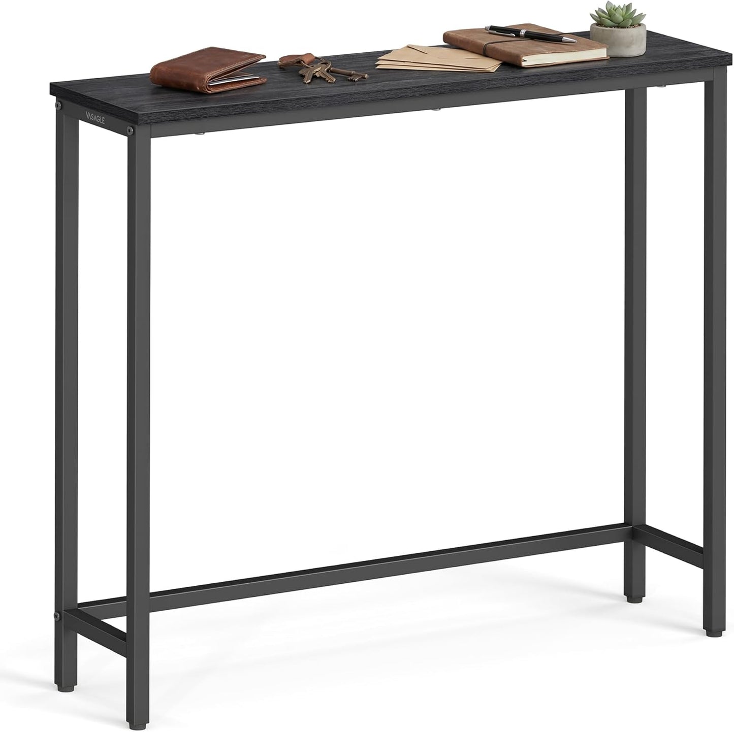 1 7.9 31.5 32 Inches, ULNT035BA01S VASAGLE Console Table, Entryway Table, One Piece Top, Easy Assembly, for Hallway