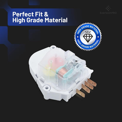 Refrigerator Defrost Timer Replacement for 215846602 5304457327 5300628518 00624728 00626234