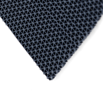 Rubber-Cal 03-W246-BK-25 S-Grip PVC Runner - 3/16” x 4' x 25' - Black