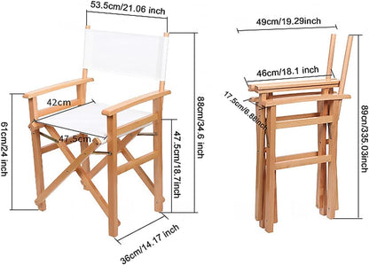 20.86" 16.14" Upone L x W Directors Chair Canvas Replacement Covers Kit for Directors Chairs,Movie Chair Replacement