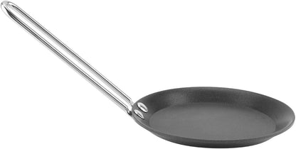 Zerodis Mini Egg Pan, Nonstick Frying Skillet for Household Pancakes, Steel Handle, Kitchen Camping Cookware