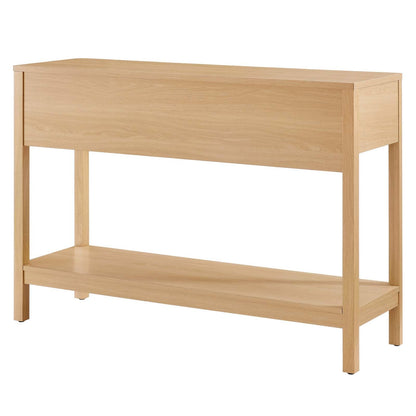 Modway EEI-6797-OAK Chaucer Wood Entryway Console Table, Oak