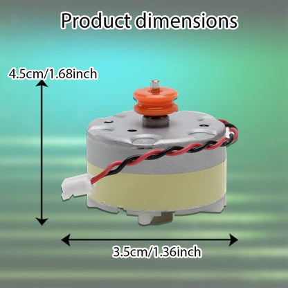 Ytaland Lidar Motor for Xiaomi Roborock S5 S5 MAX S6 Pure S6 MAXV S60 S65 S50 E20 E25 E35, Mini Power Lead Plug Robot Distance Sensor Robot Metal LDS Replacement Parts with Cable