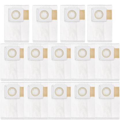 14Pack 197903-8 Filter Dust Bags for Makita Backpack Vacuum Models XCV05, XCV09 and XCV10 - Replacement Vacuum Bags Dust Bag Accessories