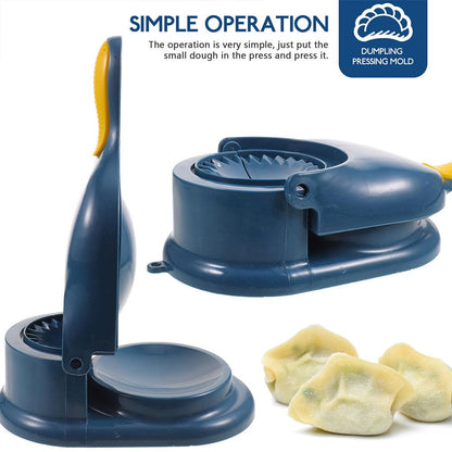Ciieeo Dumpling Presser 2-Pack Multi-Use Dough Press and Dumpling Wrapper Maker with Ergonomic Handles 10.62X4.52X2.75In Kitchen Tool for Handmade Dumplings and Wontons